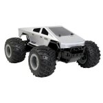 Voiture t�l�command�e tout terrain avec pneus � crampons port�e 35 � 40 m gris yonis