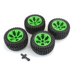 Voiture tout - terrain rc a grande vitesse, 4 pi�ces, pneus g�n�raux de 12428mm, pour q39, q40, q46, ...