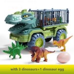 Voiture de transport de dinosaures tyrannosaure, camion, jouet, v�hicule de traction, cadeau d'anniversaire ...