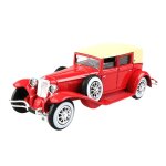 Mod�le de voiture vintage moul� sous pression, collection de voitures anciennes, quatre roues rotatives, ...