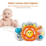 Volant volant avec musique, jouet sonore educatif pour enfants, jouet de simulation de conduite, cadeau ...