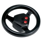 Volant sonoris avec klaxon et bruit du moteur