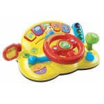 Super volant vroum vroum decouvertes eveil 1 - 3 ans - tableau activites interactif - jouet musical - ...