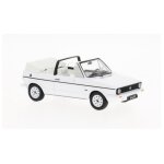 Volkswagen golf mk i cabriolet blanc 1981 1 / 43 ixo