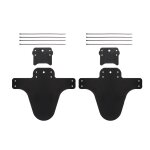 Vtt vélo avant arrière pneu noir garde - boue garde - boue garde - boue ensemble accessoire Vtt vélo avant arrière pneu noir garde - boue garde - boue garde - boue ensemble accessoire