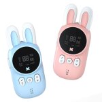 Walkie - talkie pour enfants, avec lampe de poche, radio bidirectionnelle, cadeaux, jouets pour jeux ...