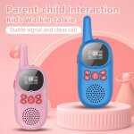 Walkie - talkie etanche 3km, 2 pices, jouets, radio bidirectionnelle sans fil, interphone, lampe de ...