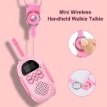 Walkie - talkie radio 2 voies pour enfants, 2 pièces, jouets, cadeau d'anniversaire, portable, interphone ... Walkie - talkie radio 2 voies pour enfants, 2 pièces, jouets, cadeau d'anniversaire, portable, interphone ...