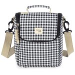 Walking mum sac isotherme biberons i love vichy noir (iv)
