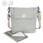 Walking mum sac a langer i love vichy green (iv)