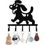 Wall key ring, wall key holder, black multifunctional wall key ring, metal wall key ring, with 5 key ... Wall key ring, wall key holder, black multifunctional wall key ring, metal wall key ring, with 5 key ...
