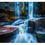 Waterfall big, rideau imprim 280x245 cm, 2 parts