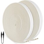 Wayi - bande de joint 30m / 98. 4 pi, joint porte garage, d - profil auto - adhsive anticollision insonorisat ...