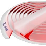 Wayi - barrire de douche en silicone, barrire anti - inondation pour joint de douche, sous - porte, ...