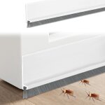 Wayi - calfeutrer bas de porte, 100 x 5 cm joint de porte auto - adhsif silikon, joint de porte brosse, ...