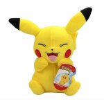 Wct - 97872 - pikachu peluche pokemon collection originale - 20cm