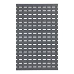 Wenko 23124100 tapis antid�rapant pour baignoire arinos, gris, plastique, 40 x 63 cm