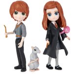 Wizarding world harry potter - pack amitie magical minis ron & ginny - coffret amiti� 2 figurines poup�es ...