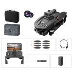 Wlrc v168 pro max gps 5g wifi fpv avec double cam�ra hd servo gimbal 360 evitement intelligent des obstacles ...