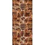 Wooden ornament, papier peint intiss�, 0, 53m x 10, 05m - enfants