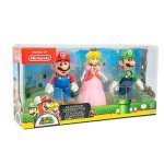 World of nintendo new 2018 mushroom kingdom diorama gift set - 3 figure pack action World of nintendo new 2018 mushroom kingdom diorama gift set - 3 figure pack action