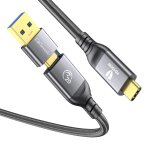 Wqd - cble usbc vers usb c 20 gbit / s, prend en charge la vido 4k 60 hz, cble de charge rapide usb ...