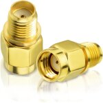 Wqs - adaptateur de mâle rp - sma a femelle sma connecteur coaxial rf antenne pour contrôleur drones ... Wqs - adaptateur de mâle rp - sma a femelle sma connecteur coaxial rf antenne pour contrôleur drones ...