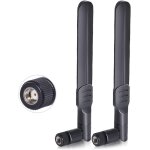 Wqs - antenne wifi omnidirectionnelle 8dbi rp - sma mle 2, 4ghz 5ghz 5, 8ghz bi - bande pour camra ...