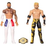Wwe - coffret main event showdown 2 figurines jey uso vs logan paul
