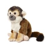 Wwf - 15191020 - peluche - singe cureuil - 20 cm