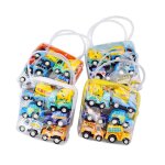 Xeme 6pcs modèle de voiture jouet tirer en arrière voiture jouets véhicule mobile camion de pompiers ... Xeme 6pcs modèle de voiture jouet tirer en arrière voiture jouets véhicule mobile camion de pompiers ...