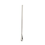 Xm 1 pc cuill�re a caf� en acier inoxydable mince long poign�e perle lait th� bulle boisson pour cuisine ...