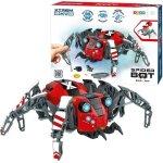 Kit robot a construire - xtrem bots - spider bot - 110 pi�ces - mouvements r�alistes - 32x10x24 cm
