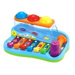Xylophone en bois pour enfants de 1, 2 ou 3 ans, jouet musical pour bbs et tout - petits, cadeau pour ...