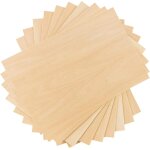 Yemaesre - lot de 10 feuilles de contreplaqué en balsa, 200 x 300 x 2 mm, plaques de bois léger pour ... Yemaesre - lot de 10 feuilles de contreplaqué en balsa, 200 x 300 x 2 mm, plaques de bois léger pour ...