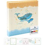 Yemaesre - 15 395 blue wale album photo pour bébé 30 x 31 x 4 cm avec 58 pages blanches vierges et 4 ... Yemaesre - 15 395 blue wale album photo pour bébé 30 x 31 x 4 cm avec 58 pages blanches vierges et 4 ...