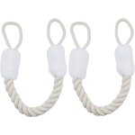 Yemaesre - lot de 2 butoirs de porte en coton - protection anti - pincement pour portes - butoir de porte ...