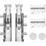 Yemaesre - 2pices rail de suspension d'armoire, fixation murale meuble cuisine support de suspension ...