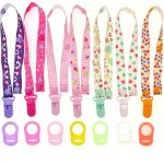 Yemaesre - 7 x multicolore bouton silicone anneau pour filles + 7 x attache sucette bebe pour filles, ... Yemaesre - 7 x multicolore bouton silicone anneau pour filles + 7 x attache sucette bebe pour filles, ...