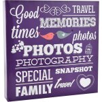 Yemaesre - album pour 500 photos violet 15 x 10 cm carton 34 x 4 x 33 cm Yemaesre - album pour 500 photos violet 15 x 10 cm carton 34 x 4 x 33 cm
