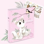 Yemaesre - album photo pour bb dans un classeur a anneaux rose  votre histoire  album photo bb ...