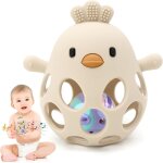 Yemaesre - anneau dentition bebe, grignoteuse bb, jouet dentition bb, pour le dveloppement sensoriel ...