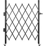 Yemaesre - barrire de scurit extensible pliante simple, 154 cm x 180 cm, clture d'escalier en acier, ...