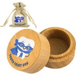 Yemaesre - boîte a dents en bois avec sac de rangement a cordon de serrage, jolie boîte a souvenirs en ... Yemaesre - boîte a dents en bois avec sac de rangement a cordon de serrage, jolie boîte a souvenirs en ...