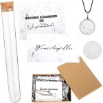 Yemaesre - cadeaux de crmonie pour jeunes filles avec carte, collier pissenlit, tube a essai avec bouchon, ...