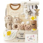 Yemaesre - cadeau coffret naissance fille garcon avec barboteuse bebe serviettes de bain bavoir chaussettes ... Yemaesre - cadeau coffret naissance fille garcon avec barboteuse bebe serviettes de bain bavoir chaussettes ...