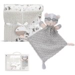 Yemaesre - coffret bb couverture  paracaidista  gris et