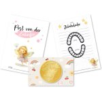 Yemaesre - coffret cadeau pour enfants - fe des dents avec pice porte - bonheur dore, certificat et ...
