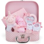 Yemaesre - coffret naissance pour bébé fille avec cadeaux pour bébés incluant hochet bébé cadre photo ... Yemaesre - coffret naissance pour bébé fille avec cadeaux pour bébés incluant hochet bébé cadre photo ...