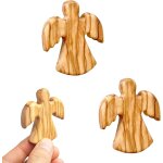 Yemaesre - croix angélique sculptée en bois d'olivier centenaire - figurine murale 6cm avec ange gardien ... Yemaesre - croix angélique sculptée en bois d'olivier centenaire - figurine murale 6cm avec ange gardien ...